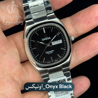 ساعت مچی امگا سیمستر SP2 کوارتز (صفحه/اونیکس)