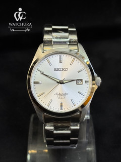 ساعت مچی سیکو 5 کلاسیک صفحه سفید Seiko SZSB011