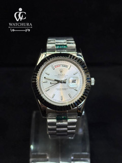 ساعت مچی مردانه رولکس دیدیت Rolex day date – صفحه سفید